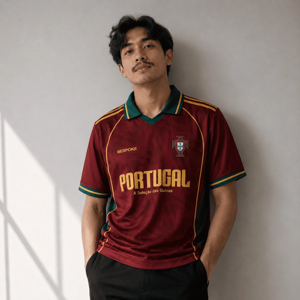 Talent memakai jersey Portugal